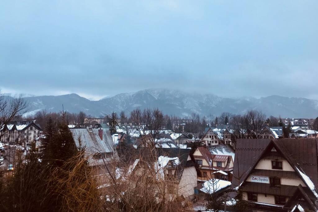Apartament W Centrum Zakopanego Z Widokiem Na Tatry 외부 사진